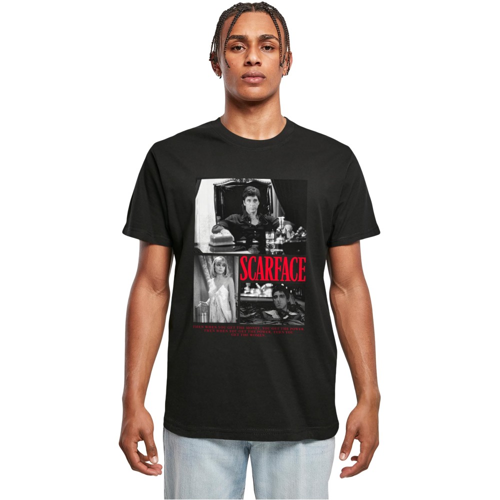 Merchcode Scarface - Women Money Tshirt Homme - Noir